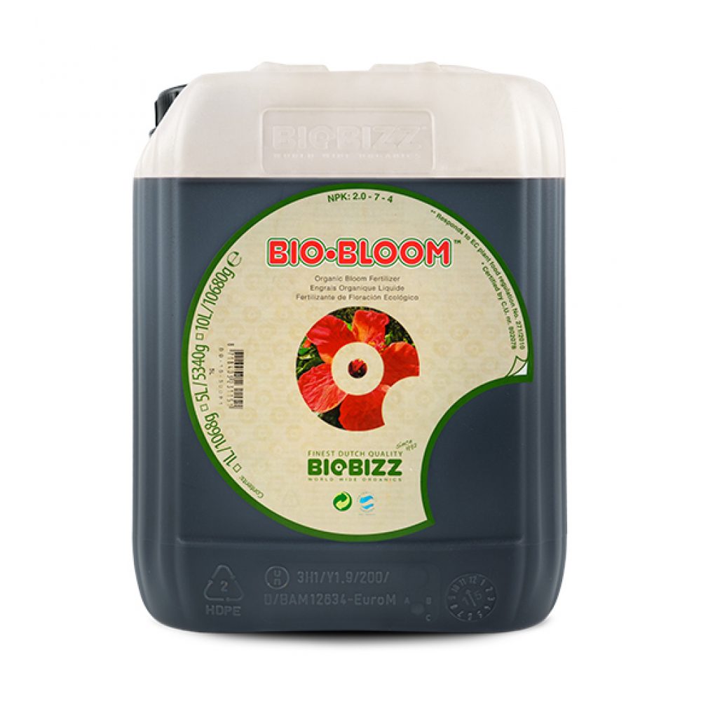 Bio Bizz Bloom Feeding Chart