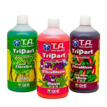 Terra Aquatica Tripart Series 1L Nutrient Kit Soft Water
