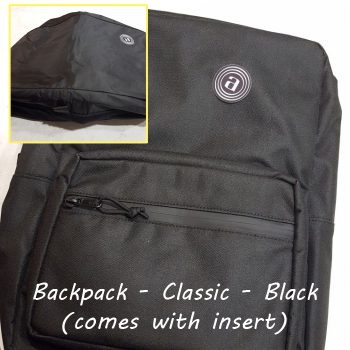 Abscent Backpack Classic Black w Insert
