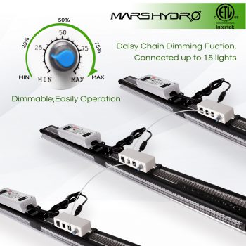 Mars Hydro SP 3000 led grow light - daisy chain dimming function - 5