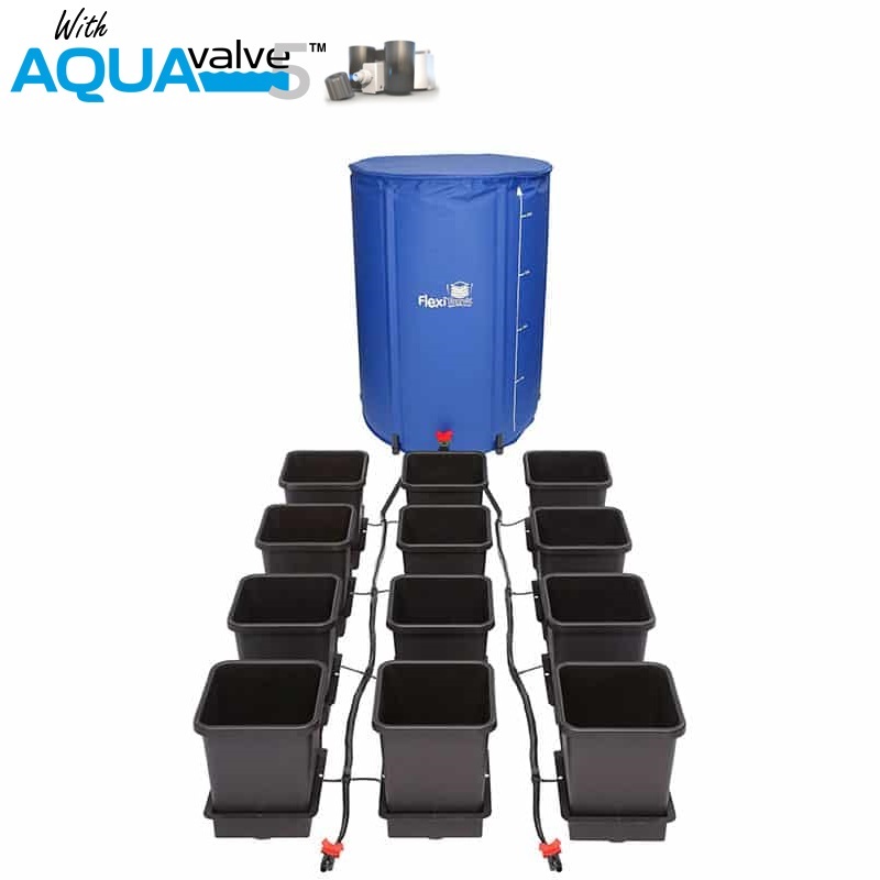 12Pot System AQUAValve5 with 15L Pots