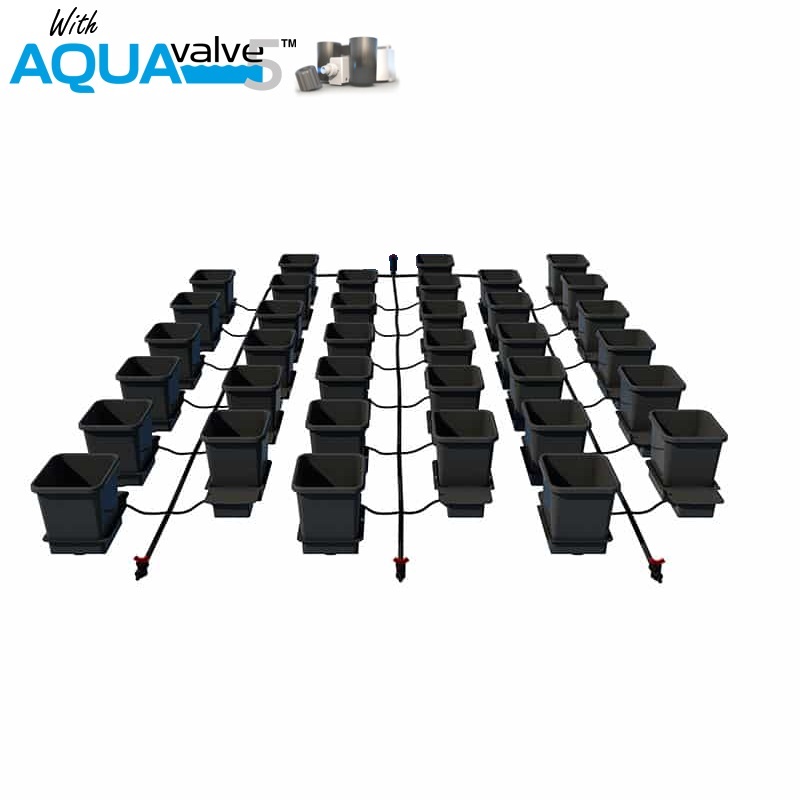 36Pot System AQUAValve5 with 15L Pots without Tank