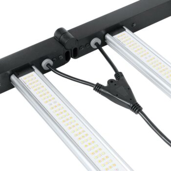 Lumii Black LED Bar Fixture Wiring and folding Bracket