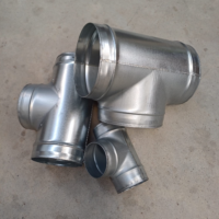 Ducting Splitter T Shaped