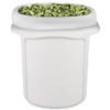 WHITE TerpLoc Bin and Tote Liners - Round Bin 2