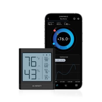 AC Infinity CloudCom B2 Smart Thermo-HygrometerAC Infinity CloudCom B2 Smart Thermo-Hygrometer