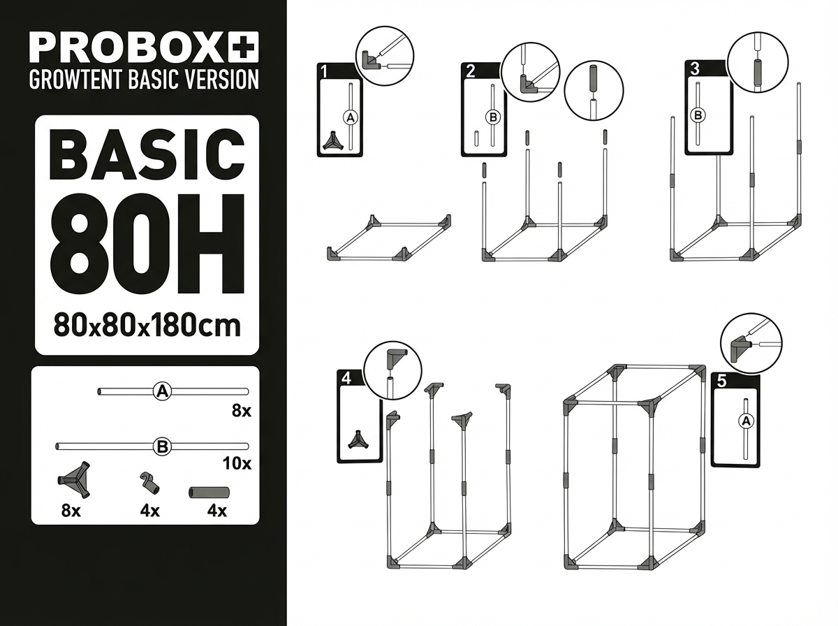 Garden HighPro ProBox Basic 80H Correct Assembly