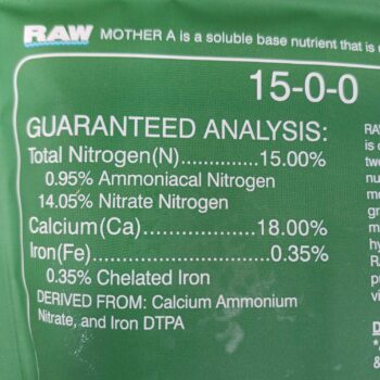 RAW Mother A Back