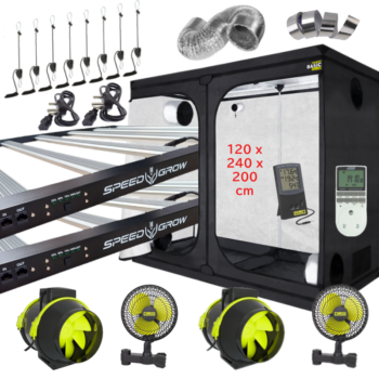 Speedgrow LED 2.4L Tent Kit Flw (1)
