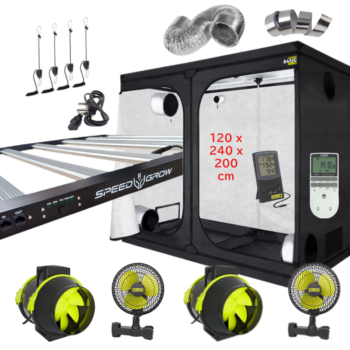 Speedgrow LED 2.4L Tent Kit Veg (1)