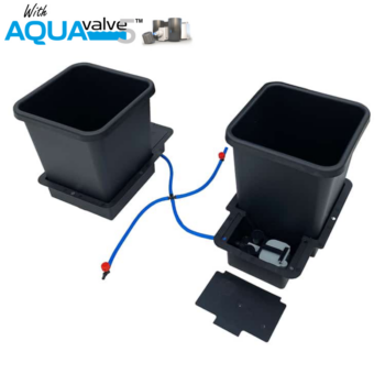 2Pot System AQUAValve5 with 15L Pots without Tank
