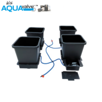 4Pot System AQUAValve5 with 15L Pots without Tank