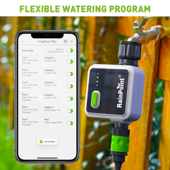 RainPoint Smart WiFi 1-Zone Irrigation Timer Use Case