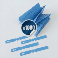 Coloured Self-Ties - Blue - Pack of 1000