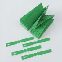 Coloured Self-Ties - Green