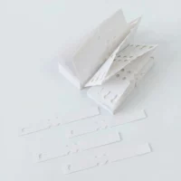 Coloured Self-Ties - White