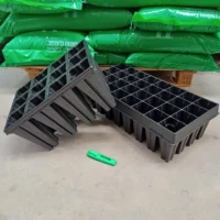 Quickpot Tree Seedling Trays - Pen for scale